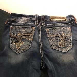 Women’s “Yui easy boot” Rock Revival Jean 32